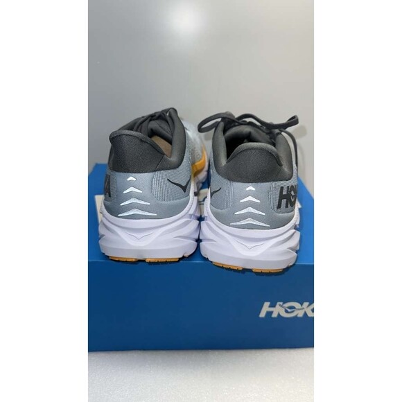 Hoka One One Clifton 8 in Blue Fog Orange "1119393/BFPA" Men's Size 9.0 D - Picture 3 of 5